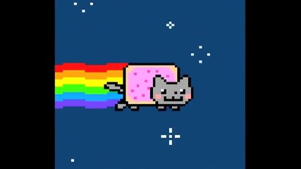 Nyan'ing Rainbow farting Space cat (^_^)