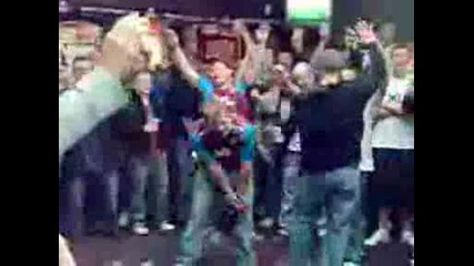 West Ham Hooligans At Pub