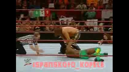 Raw 04.08.08 - Kofi Kingston Vs Paul Burchil