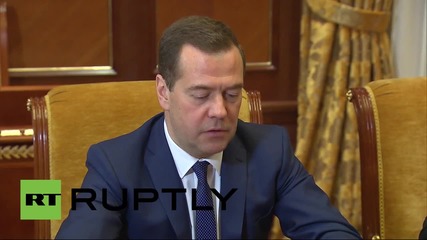 Russia: We support Palestinian statehood - PM Medvedev
