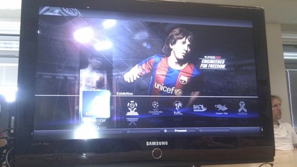 Невероятно !!! Pes 2011 menu ! Hd
