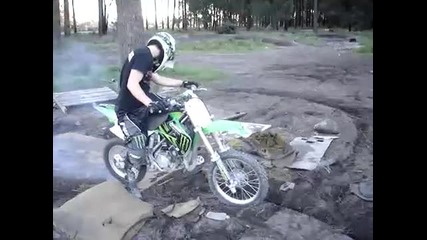 Kawasaki Kx85 Burnout