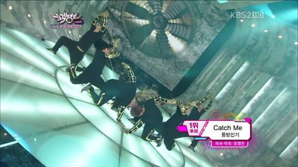 (hd) Tvxq - Catch Me ~ Music Bank (05.10.2012)