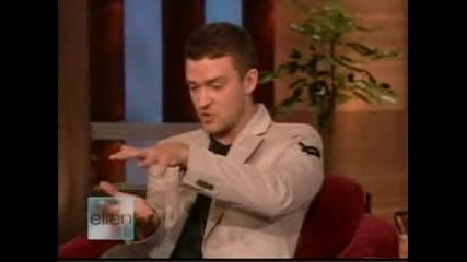 Justin Timberlake On The Ellen Show Part 1