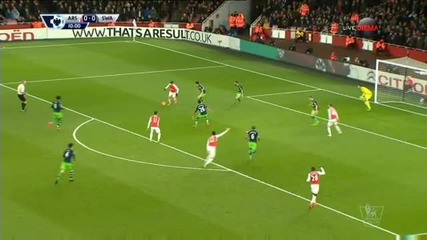 Арсенал - Суонси 1:1 /Първо полувреме/