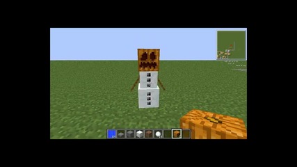 Minecraft Уроци ! Снежен човек и фонтан !