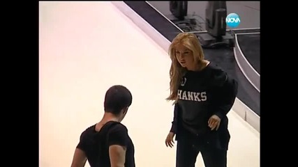 Андреа тренира за Dancing Stars