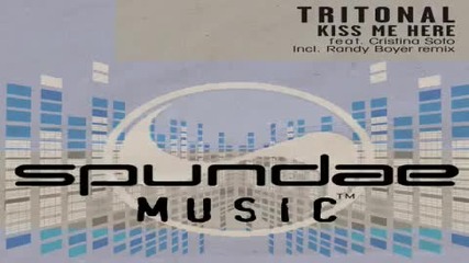 Tritonal feat. Cristina Soto - Kiss Me Here Original Mix