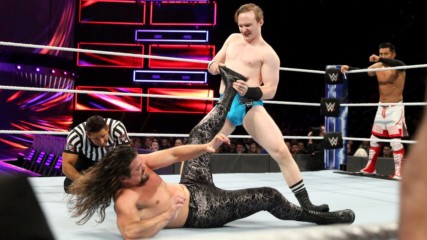 Akira Tozawa & The Brian Kendrick vs. Drew Gulak and Gentleman Jack Gallagher: WWE 205 Live, Nov. 14, 2018