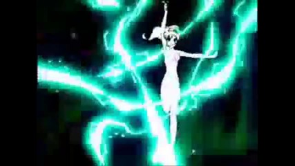 Sailor Jupiter and Lina; Henshin