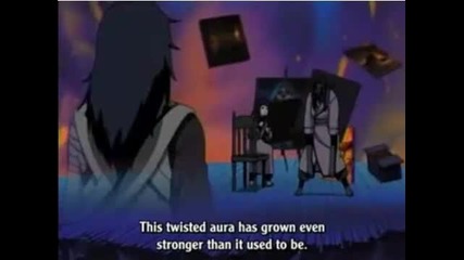 Yakumo,  Naruto and Kurenai vs Yakumos monster