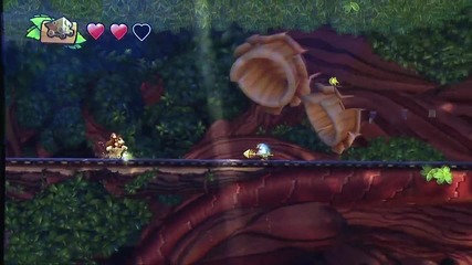 E3 2013: Donkey Kong Country: Tropical Freeze - Mine Cart Gameplay