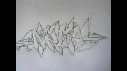 (wildstyle) risuvane na graffiti 