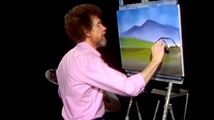 S09 Радостта на живописта с Bob Ross E08 - малка къща до пътя ღобучение в рисуване, живописღ