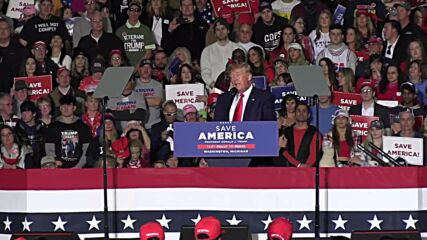 USA: If I've ever done that 'they'd say I should get out of office' -Trump mocks Biden's gaffes at Michigan rally