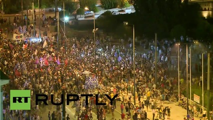 Greece: OXI! Athenians rejoice as referendum rejects new austerity measures