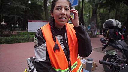 Mexico: Bikers bring supplies to areas cut off by quake in Mexico City