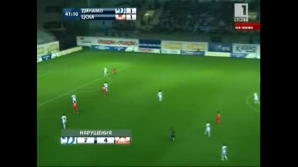 Dynamo Moscow - Cska Sofia 1 - 2 