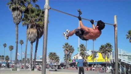 Venice Muscle Beach Calisthenics Workout