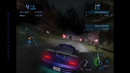 Need For Speed Underground - Final Races (mazda rx-7 Vs Nissan Skyline - Rx-7 Vs 350z) [hard]