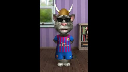 Talking Tom sings Live While We're Young - One Direction