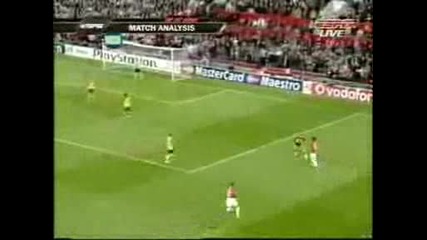 Manchester United vs Arsenal 1 - 0 29.04.2009 champions league Highlights