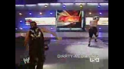 Raw - Candice & John Vs. Umaga, Trevor & C.