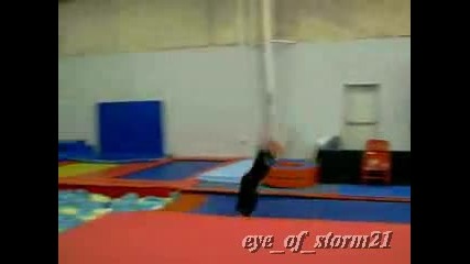 Backhandspring to (double back)720 twist in - back out