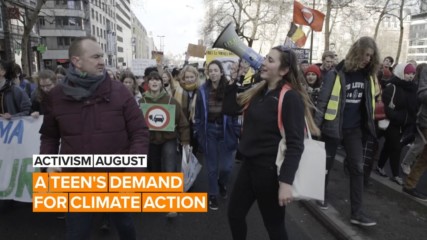 Activism August: Pili's army of students against climate change