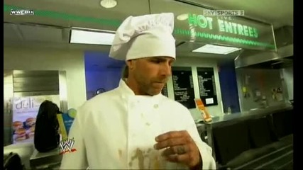 Raw 08/10/09 Triple H се опитва да накара Shawn да се върне...смях..