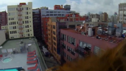 Супермен с Gopro камера