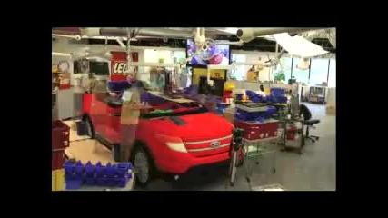 Невероятно Джип в реални размери Направен от Lego