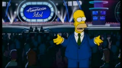 Homer Simpson on American Idol