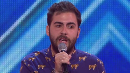 Andrea Faustini sings Try a Little Tenderness - Arena auditions Wk 1- The Xtra Factor Uk 2014