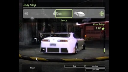 Need For Speed U2 Tuning Toyota Supra