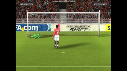 Fifa 10 penalty shoot-out.manchester United vs Manchester city