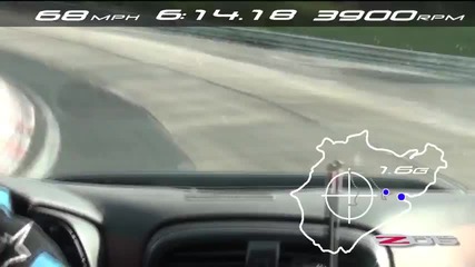 Най–новия Corvette Z06 върти обиколки в Нюрнберг