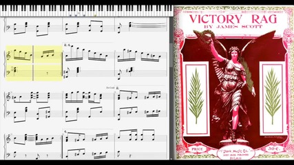 Victory Rag by James Scott (1921, Ragtime piano)