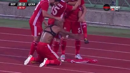 Каранга отново се разписа за "армейците" и удвои срещу Берое