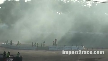 Team Falken 350z vs Mustang V8 дрифт 