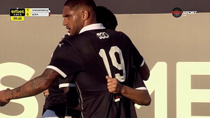 Goal by PFC Lokomotiv Plovdiv