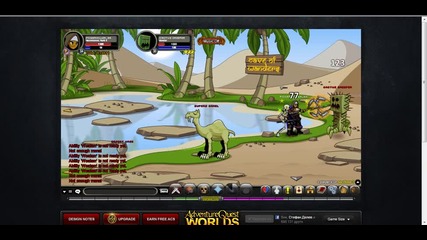 =aqw= Oasis melee with Necromancer