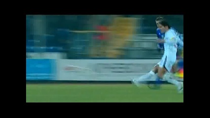 Гол на Велизар Димитров Металург Донецк - Динамо Киев 1-0