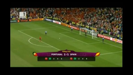 Евро 2012 - Португалия 0:0 (2:4 след дузпи) - Испанските крале ще бранят короната след драма!