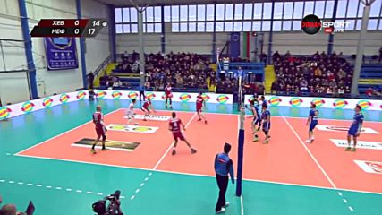 ВК Хебър - ВК Нефтохимик 0:3 /19:25, 21:25, 17:25/
