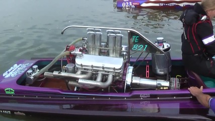 600+ Hp Drag Boat Run