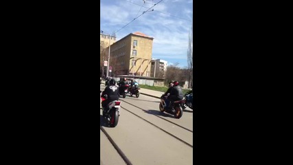 Откриване на мото сезон 2016-софия