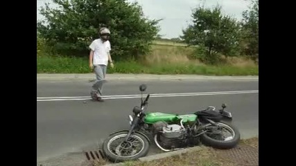 Mz Etz 250 Опит за Изправяне