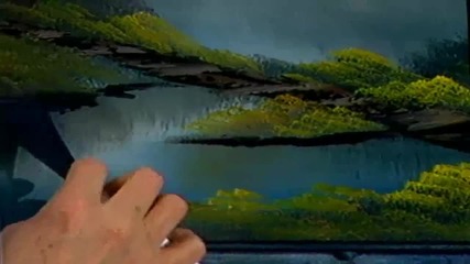 S12 Радостта на живописта с Bob Ross E04 - ярки есенни дървета ღобучение в рисуване, живописღ