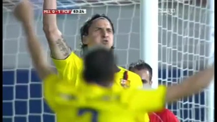 Mallorca 0 - 1 Barcelona (ibrahimovic) 